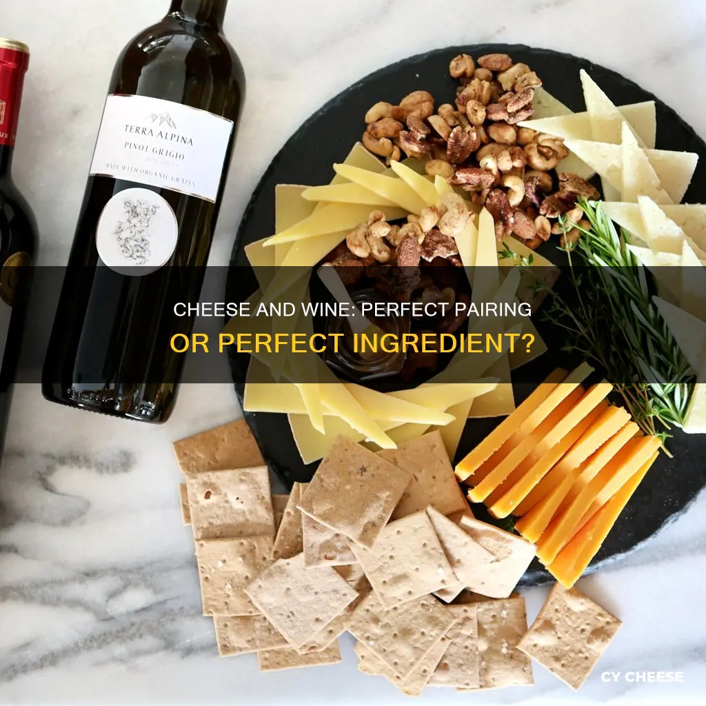 what cheese is made with wine