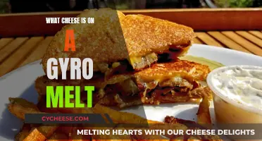 The Gooey Cheese in a Gyro Melt