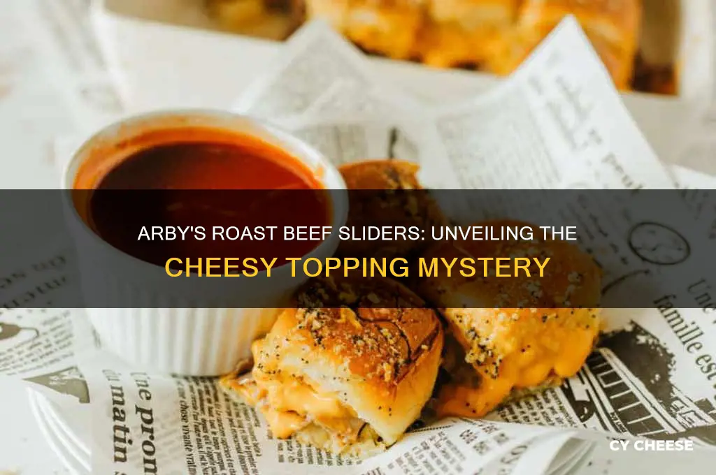 what cheese is on arby