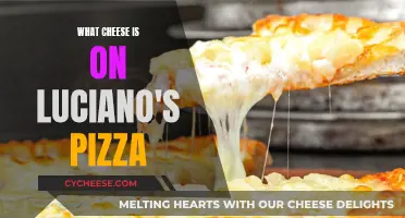 Luciano's Pizza: What's the Cheesy Topping?