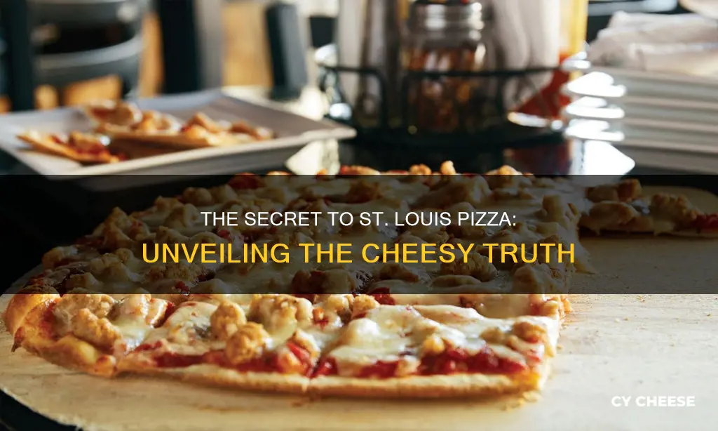 what cheese is on st louis pizza