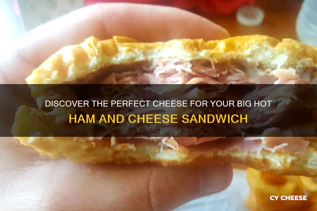 what cheese is on the big hot ham and cheese