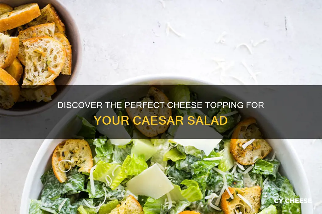 what cheese is on top of caesar salad