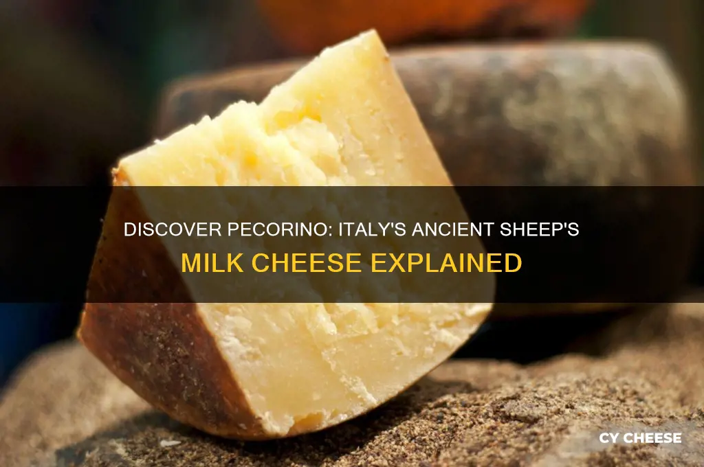 what cheese is pecorino