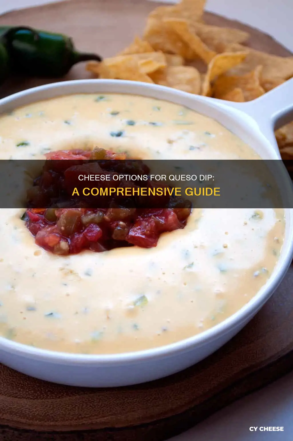 what cheese is queso dip made from