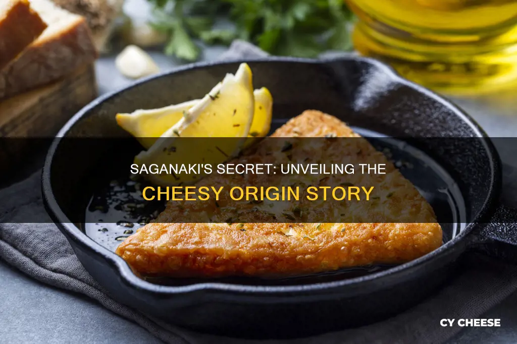 what cheese is saganaki made from