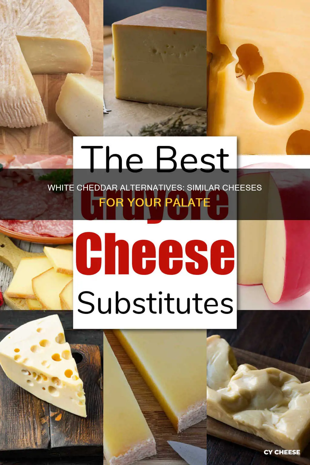 what cheese is similar to white cheddar