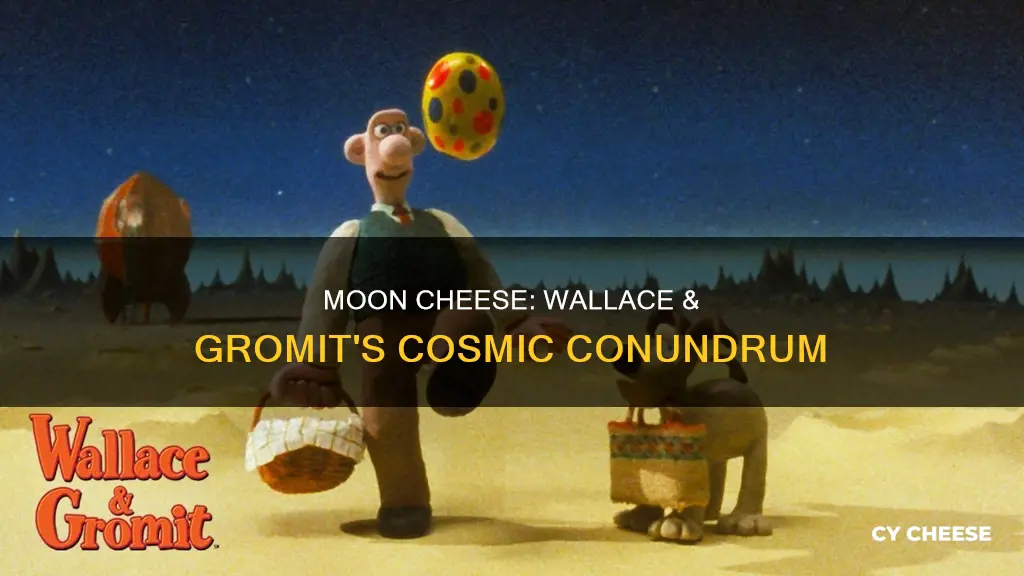 what cheese is the moon made of wallace and gromit