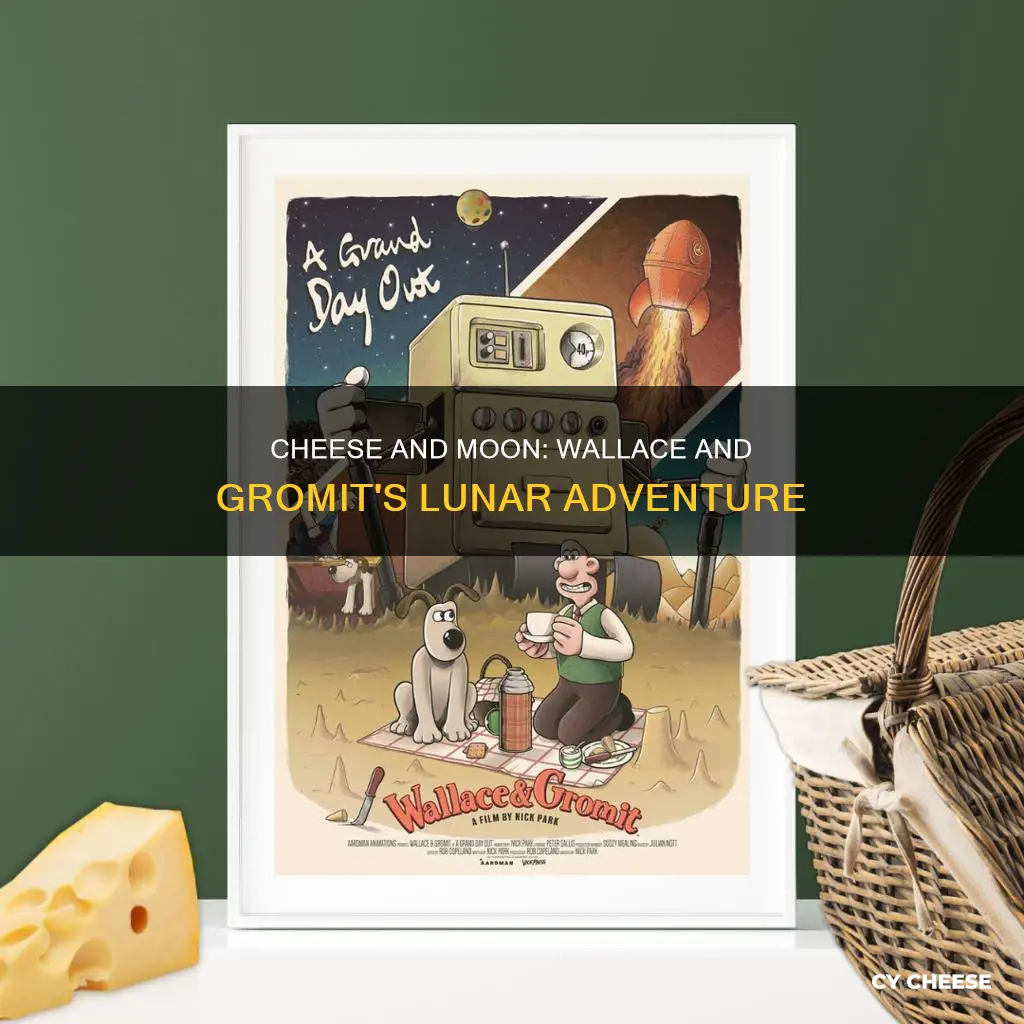 what cheese is the moon made of wallace and gromit