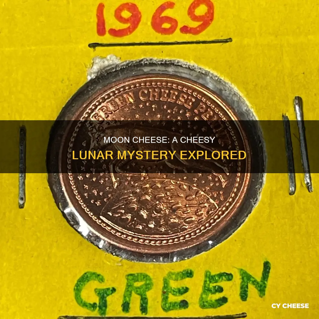 what cheese is the moon made of