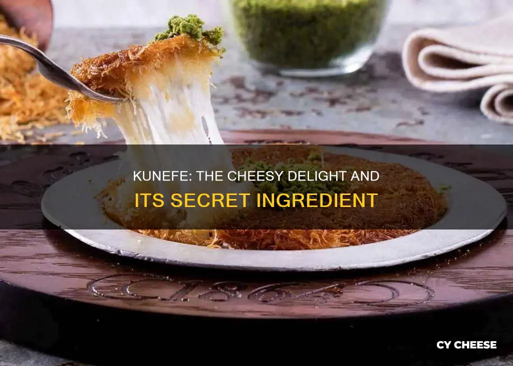 what cheese is used for kunefe