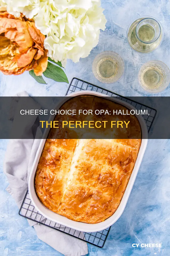 what cheese is used for opa