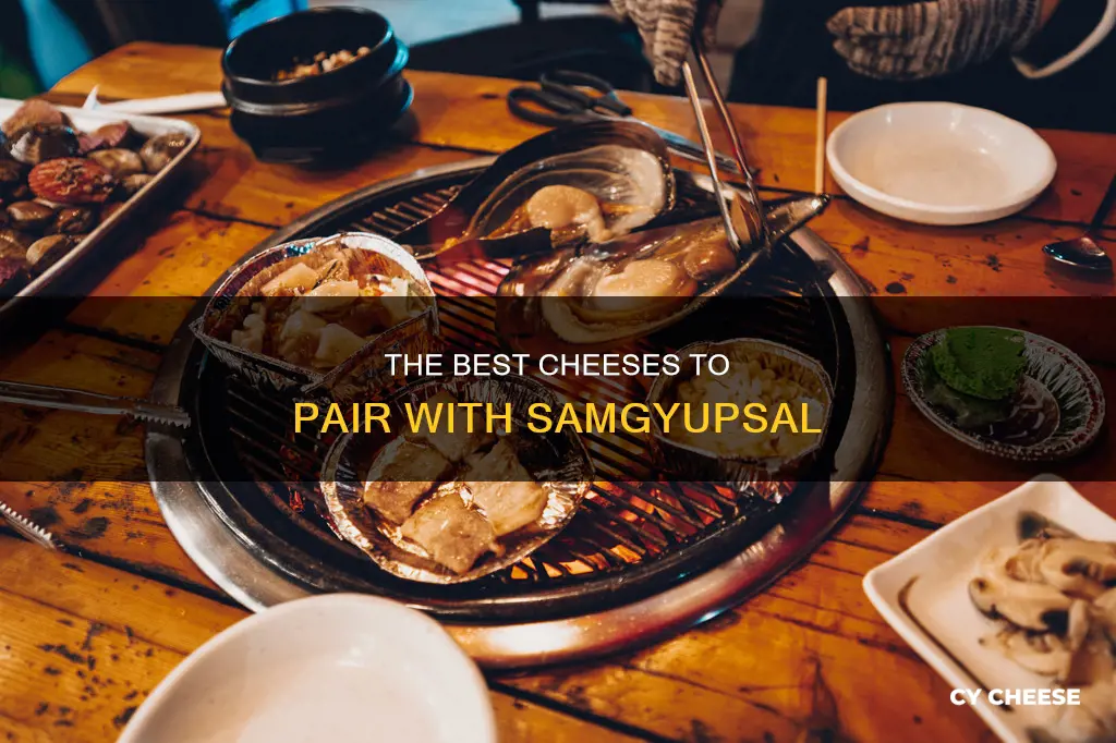 what cheese is used for samgyupsal