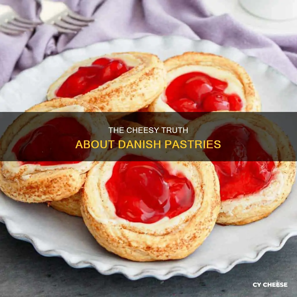 what cheese is used in a cheese danish