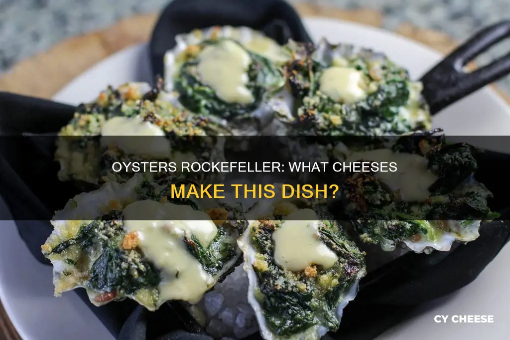 what cheese is used in oysters rockefeller