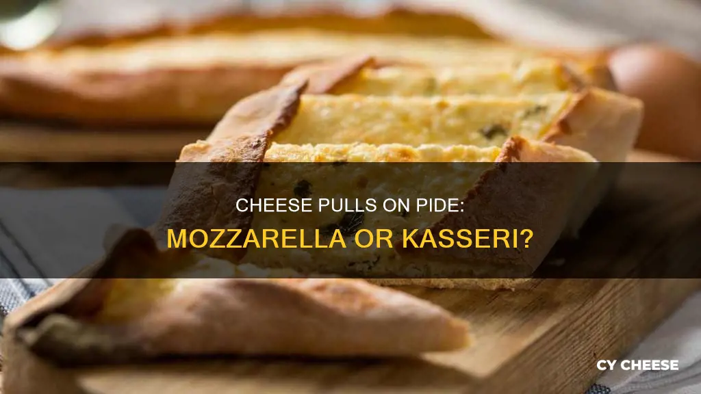 what cheese is used in pide