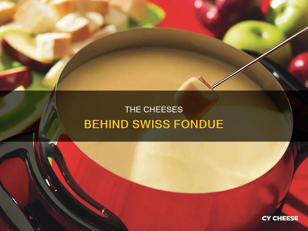 what cheese is used in swiss fondue
