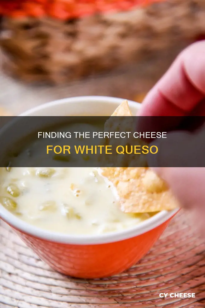 what cheese is used in white queso
