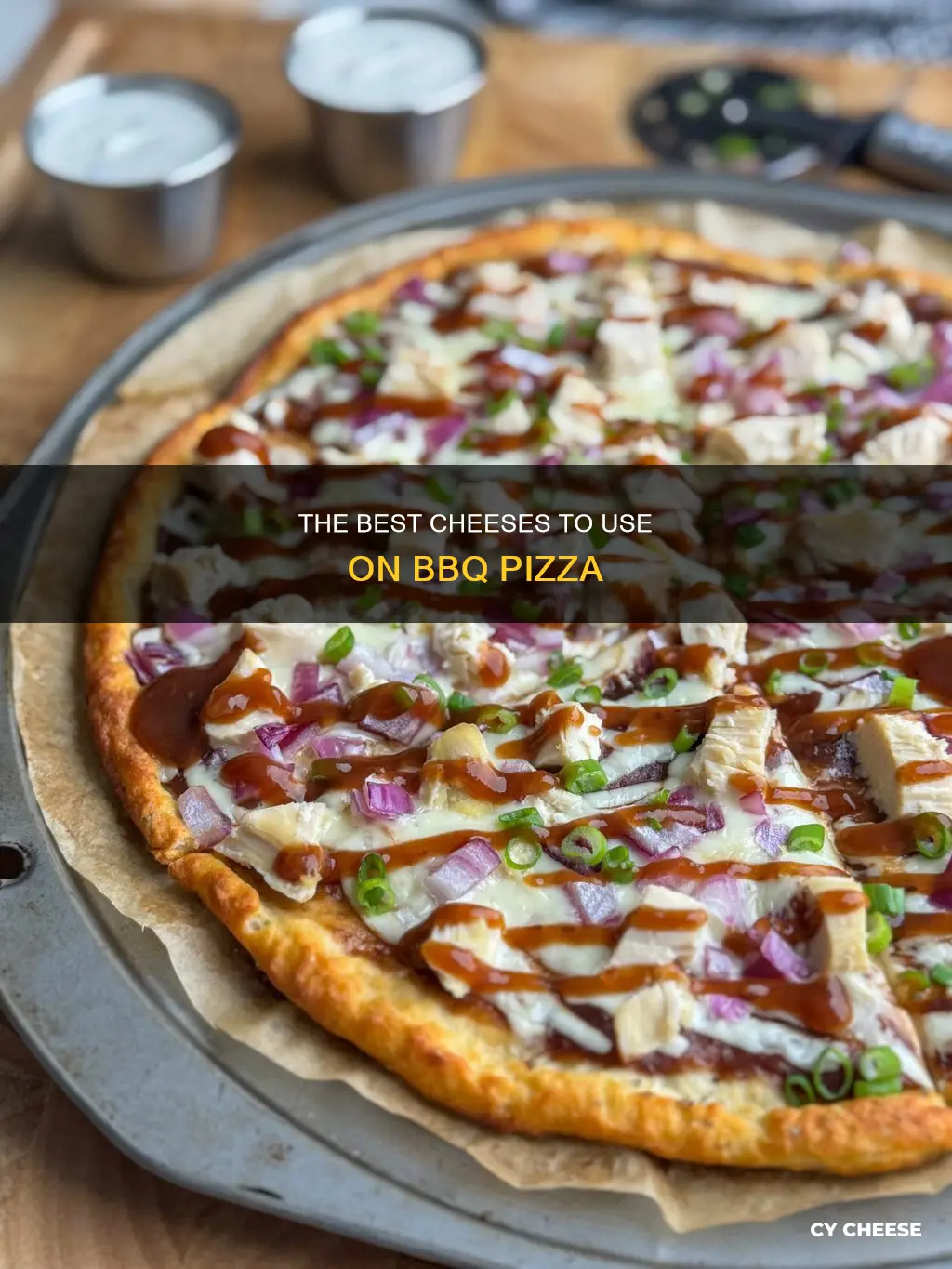 what cheese is used on bbq pizza