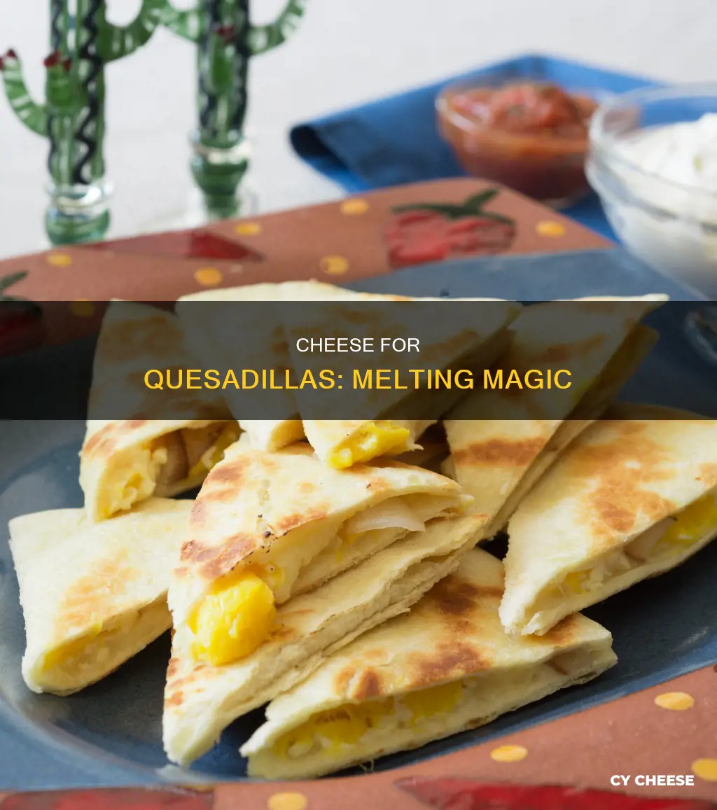 what cheese is used on quesadillas