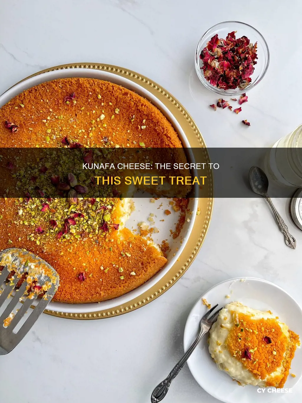 what cheese is used to make kunafa