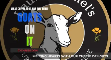 Goat's Milk Cheese: The Logo with Two Little Goats