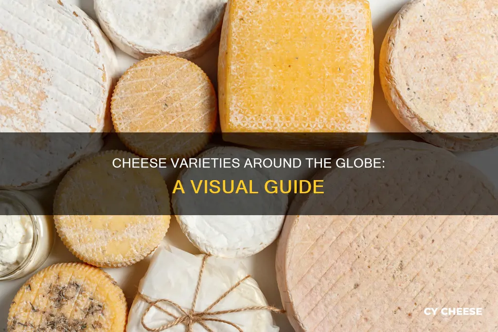 what cheese looks like around the world
