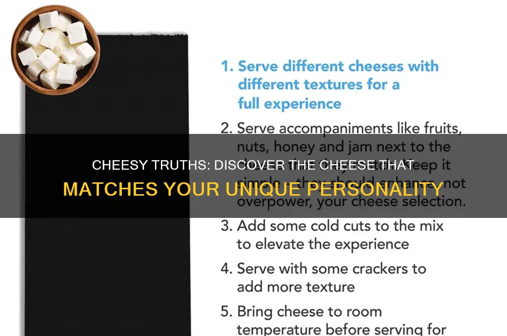 what cheese matches your personality