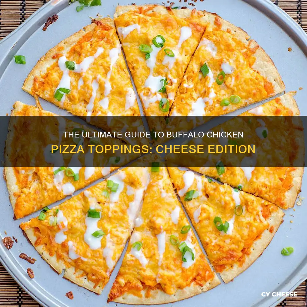 what cheese on buffalo chicken pizza