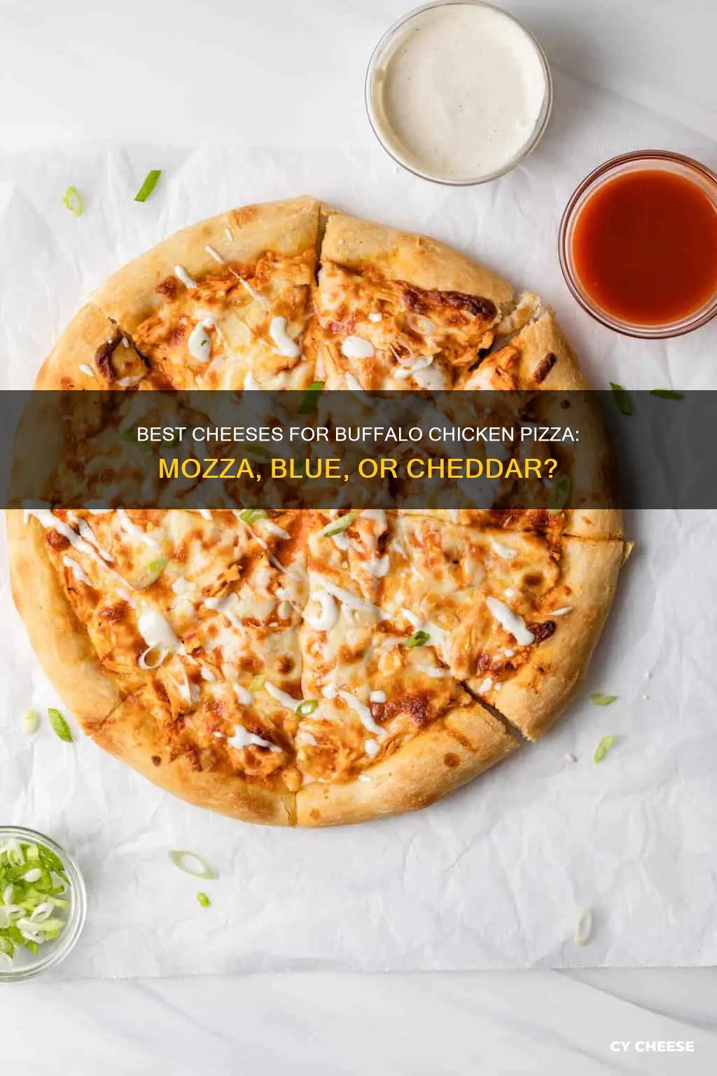 what cheese on buffalo chicken pizza