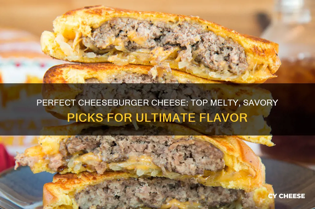 what cheese on cheeseburger