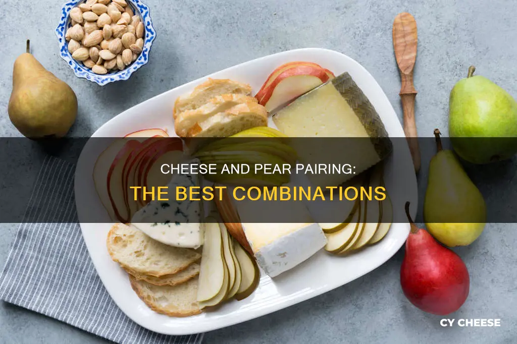 what cheese pairs best with pears