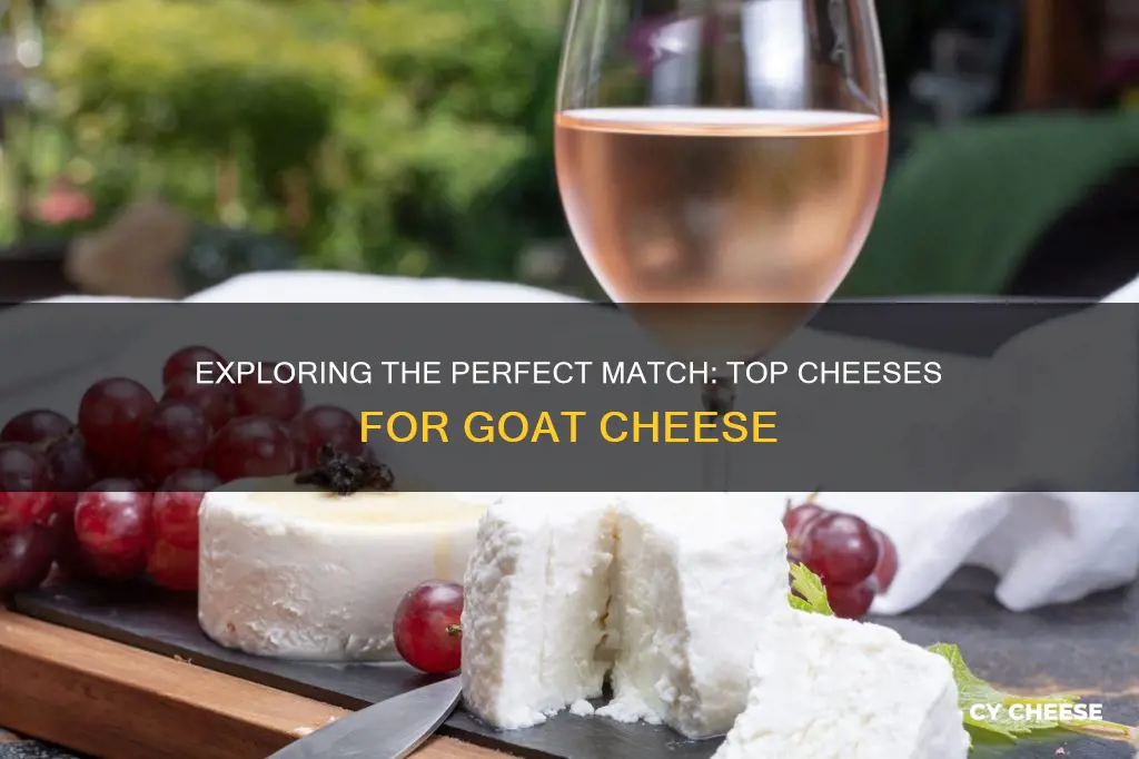 what cheese pairs well with goat cheese