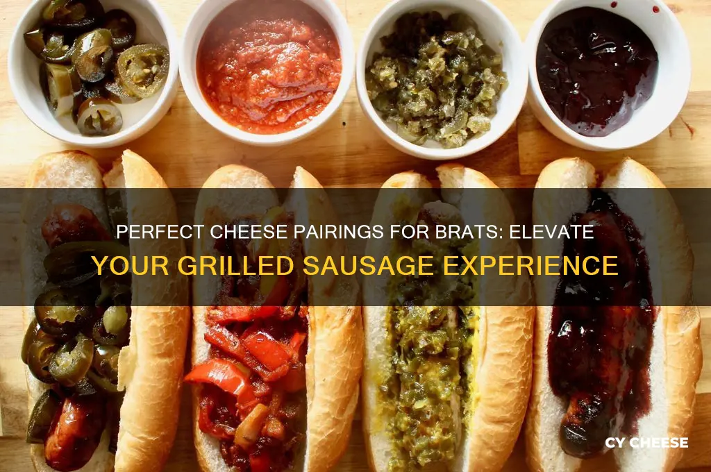 what cheese pairs with brats