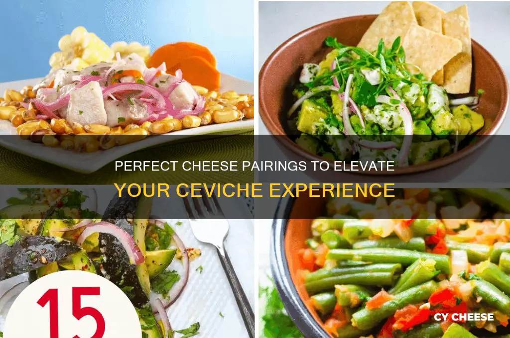 what cheese pairs with ceviche