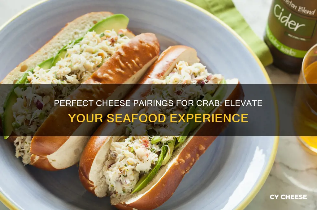 what cheese pairs with crab