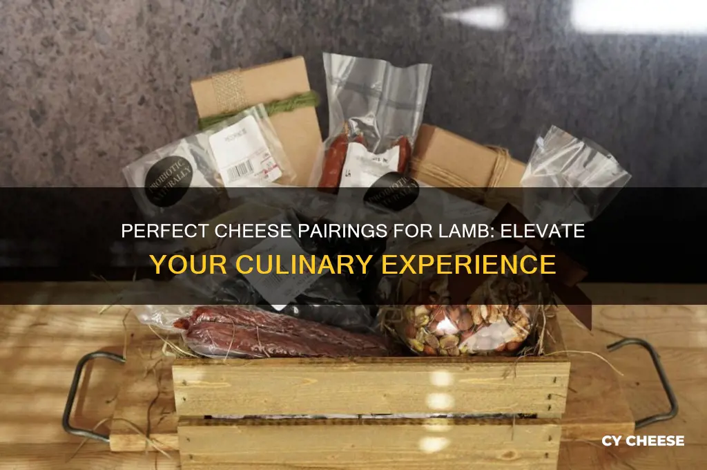 what cheese pairs with lamb