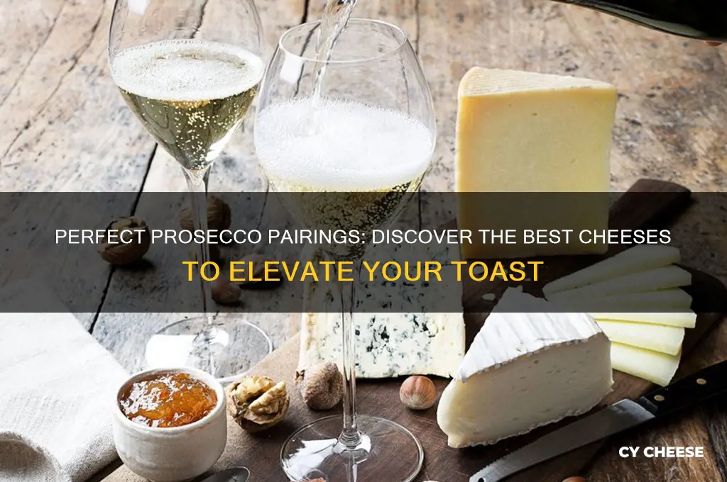 what cheese pairs with prosecco
