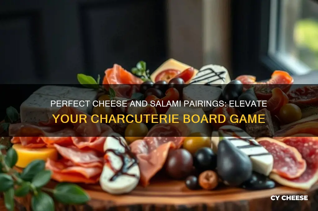what cheese pairs with salami