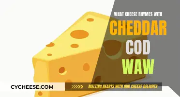 Cheese, Please: Cheddar, Cod, and Waw's Perfect Rhymes