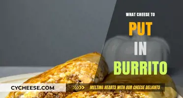 Cheese Whiz: Best Cheeses for Burritos