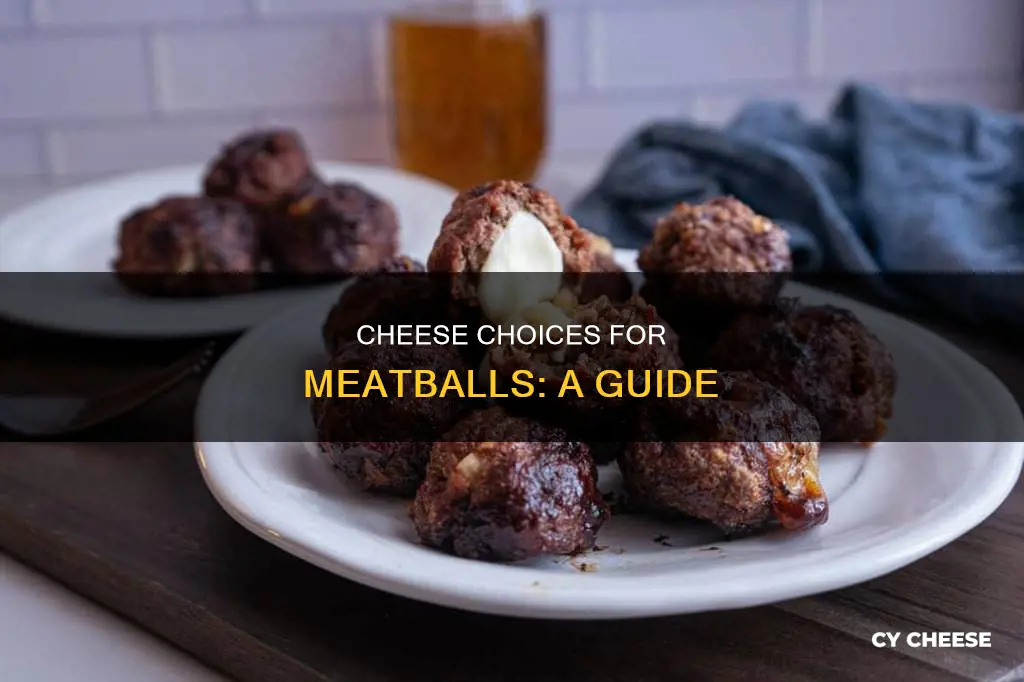 what cheese to put in meatballs