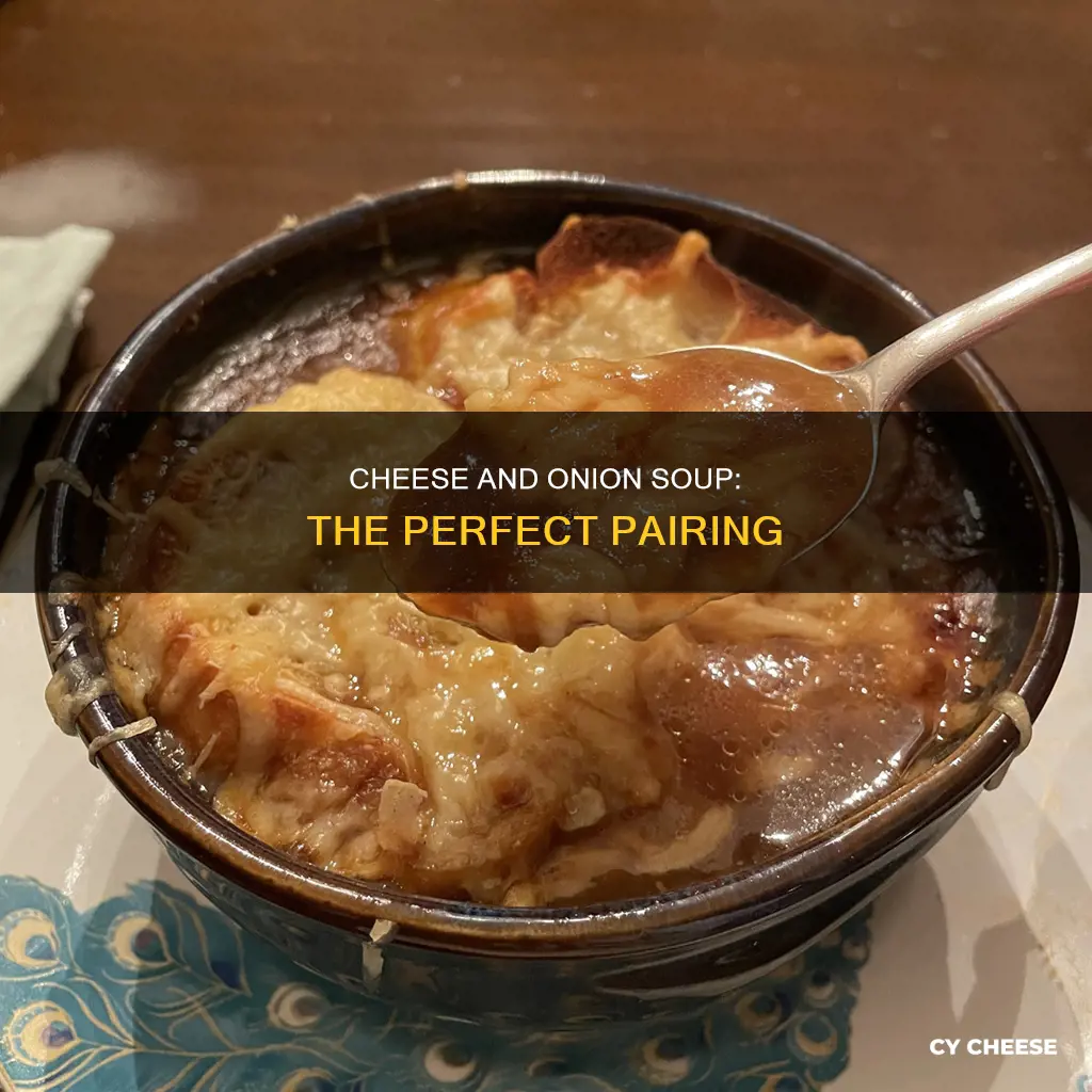 what cheese to put on onion soup