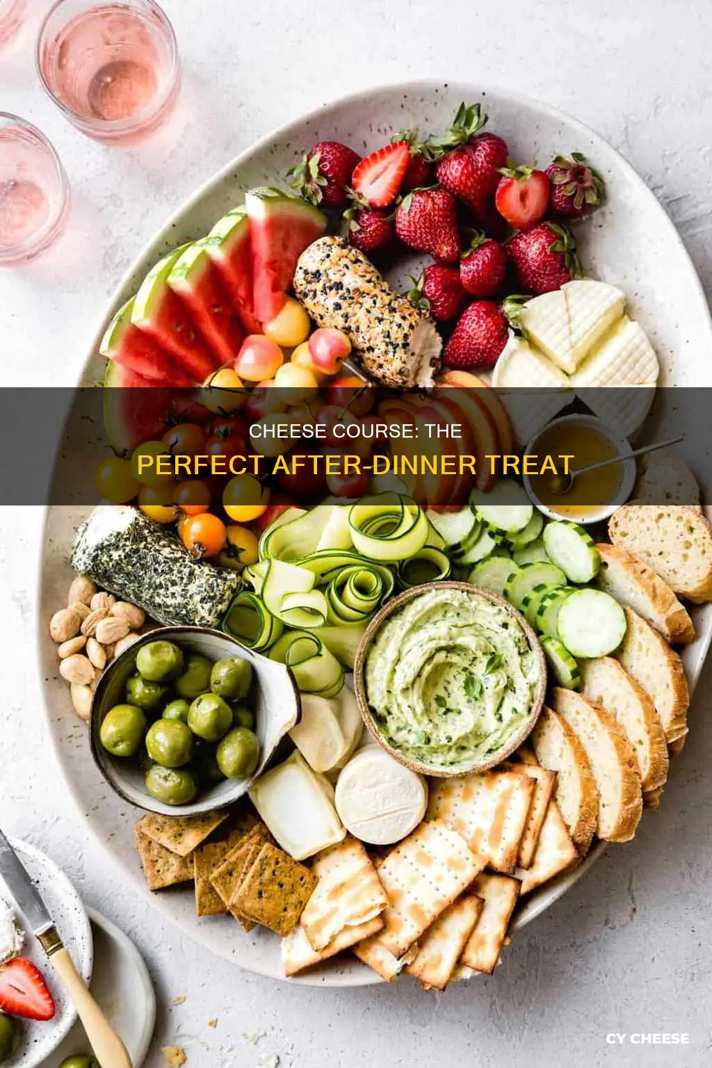 what cheese to serve after dinner