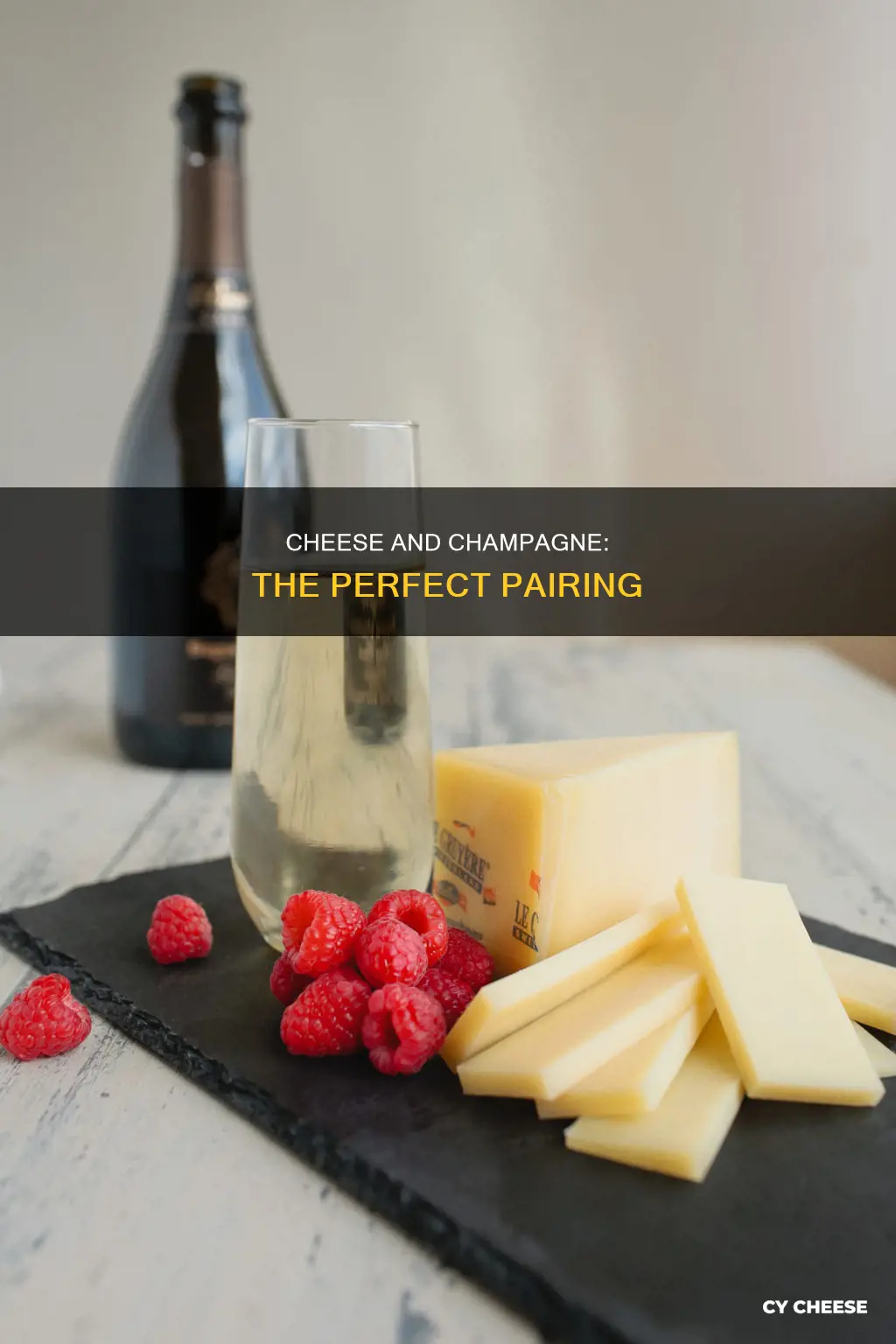 what cheese to serve with champagne