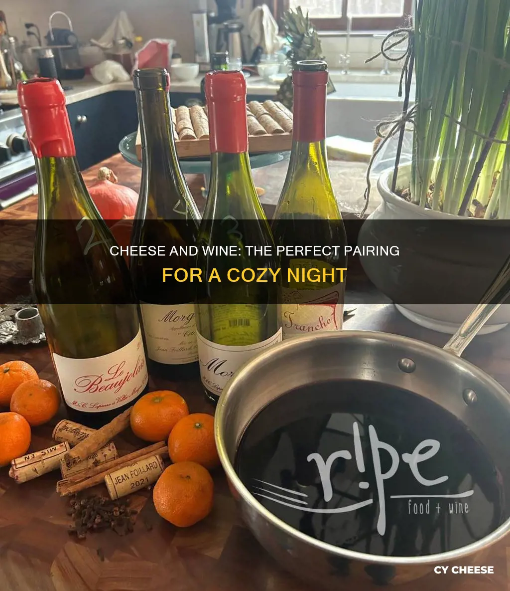 what cheese to serve with mulled wine