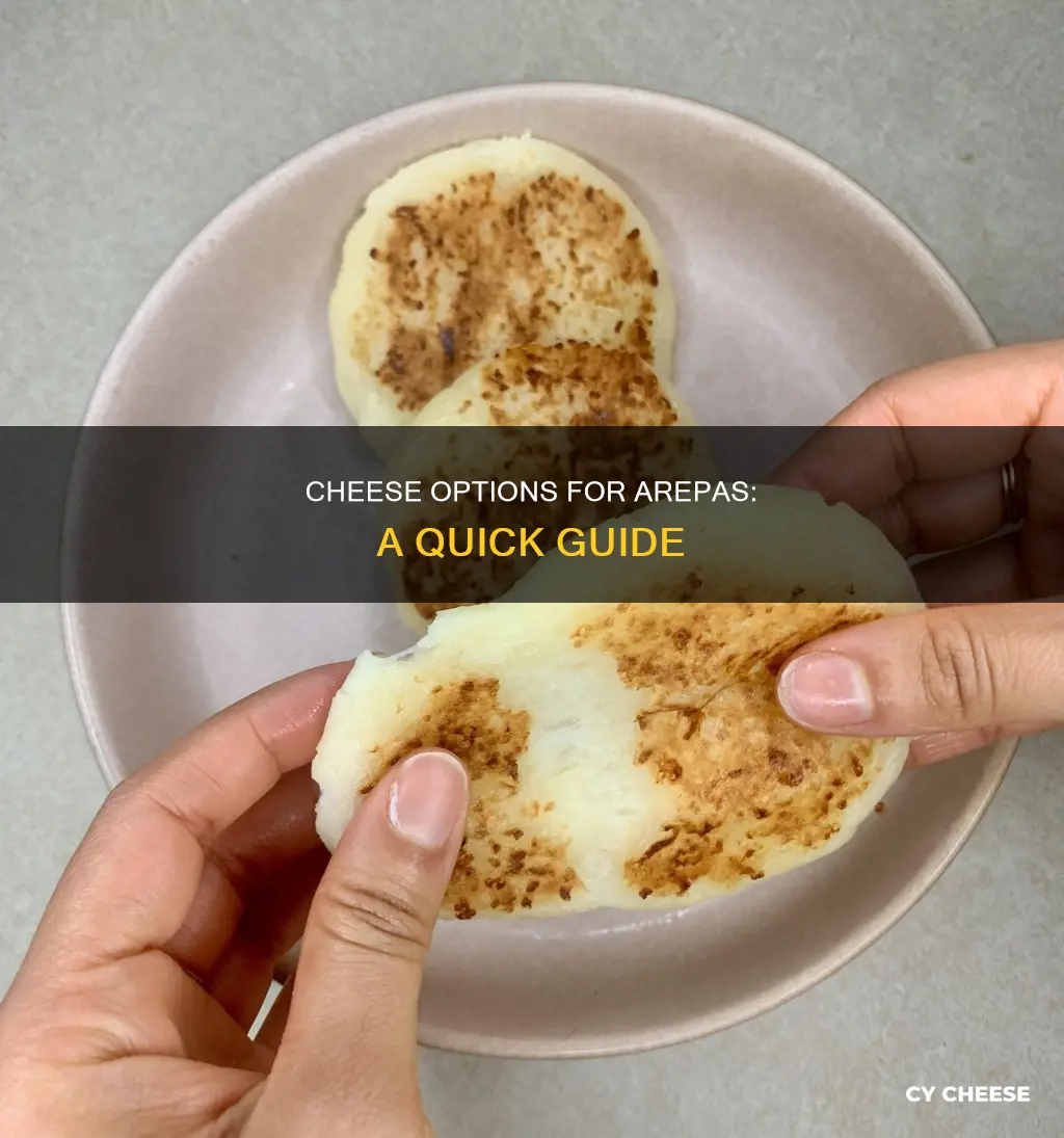 what cheese to use for arepas
