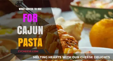 Cheese Options for Cajun Pasta Perfection