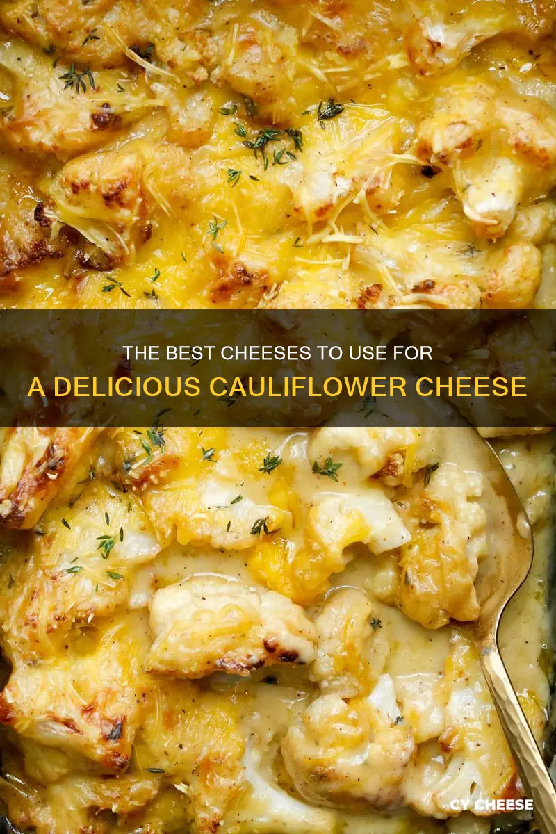 what cheese to use for cauliflower cheese
