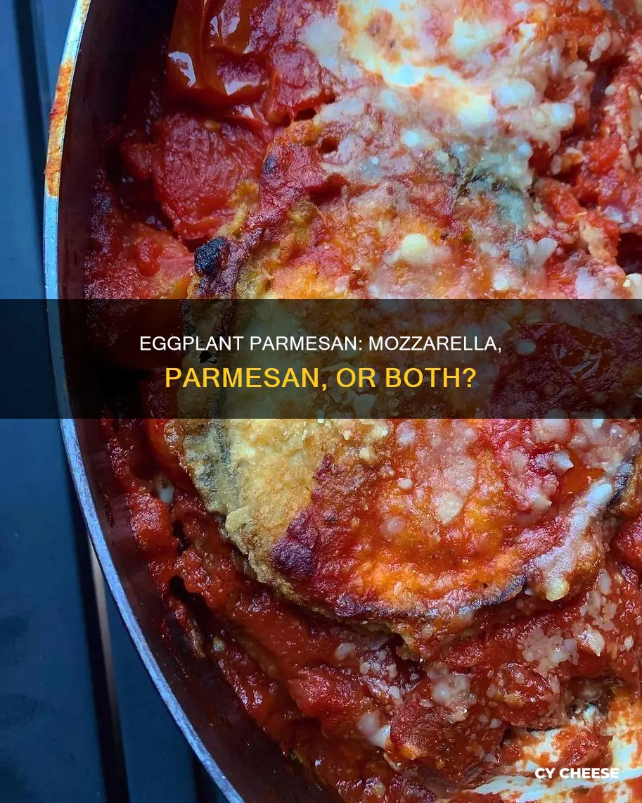 what cheese to use for eggplant parmesan